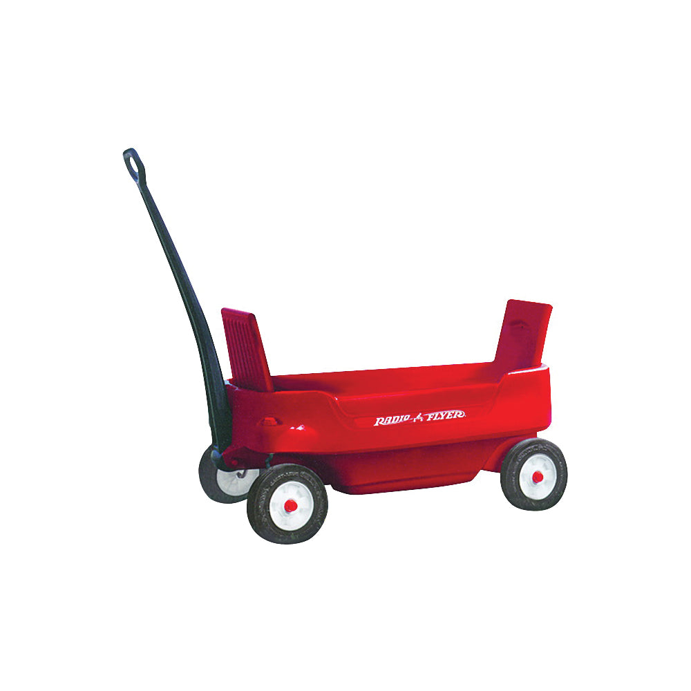 RADIO FLYER 2700 Pathfinder Wagon, 200 lb Capacity, Steel, Red