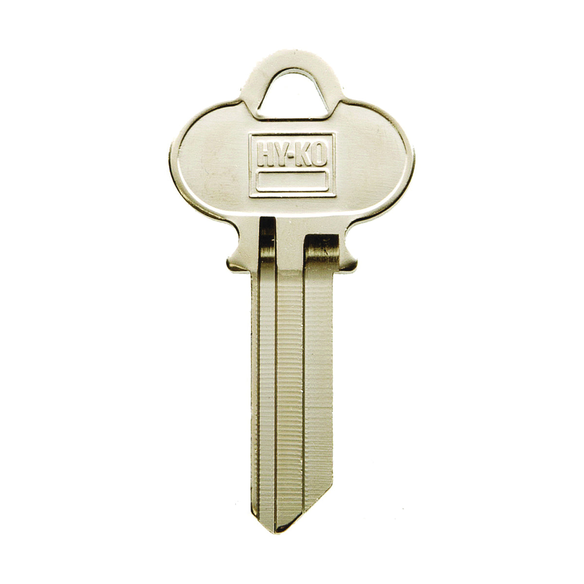 HY-KO 11010WK1 Key Blank, Brass, Nickel, For: Weslock Vehicle Locks