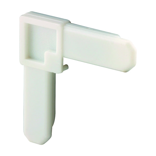 Prime-Line PL 14274 Square Cut Screen Frame Corner, Plastic, White, For: PL14062 Screen Frame