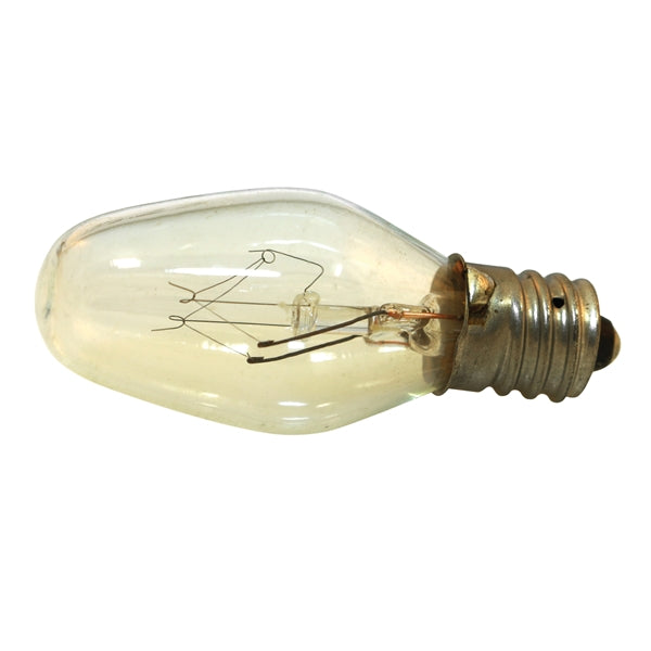 Sylvania 13523 Incandescent Lamp, 4 W, Candelabra E12 Lamp Base, 2850 K Color Temp, 6000 hr Average Life