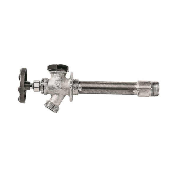 arrowhead QuickTurn 425BFP12BCLD Anti-Siphon Frost-Free Hydrant, 1/2, 3/4 x 3/4 in Connection, FIP/MIP x Hose, Satin