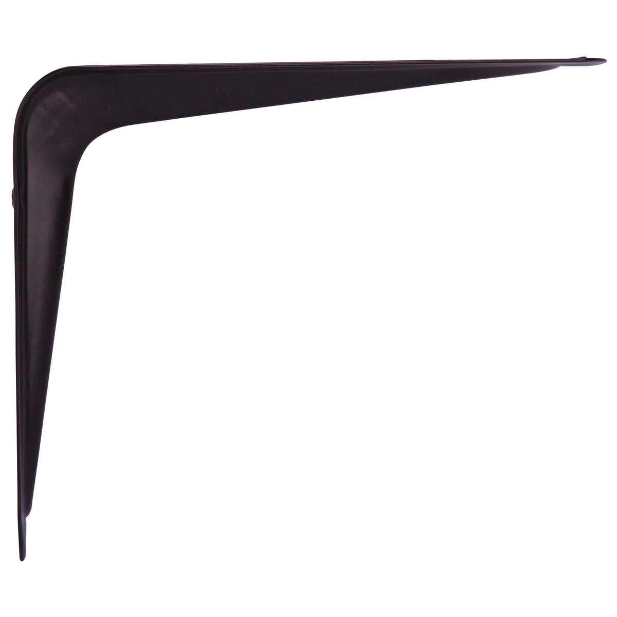 ProSource 21137BK-PS Shelf Bracket, 40 lb/Pair, 5 in L, 4 in H, Steel, Black