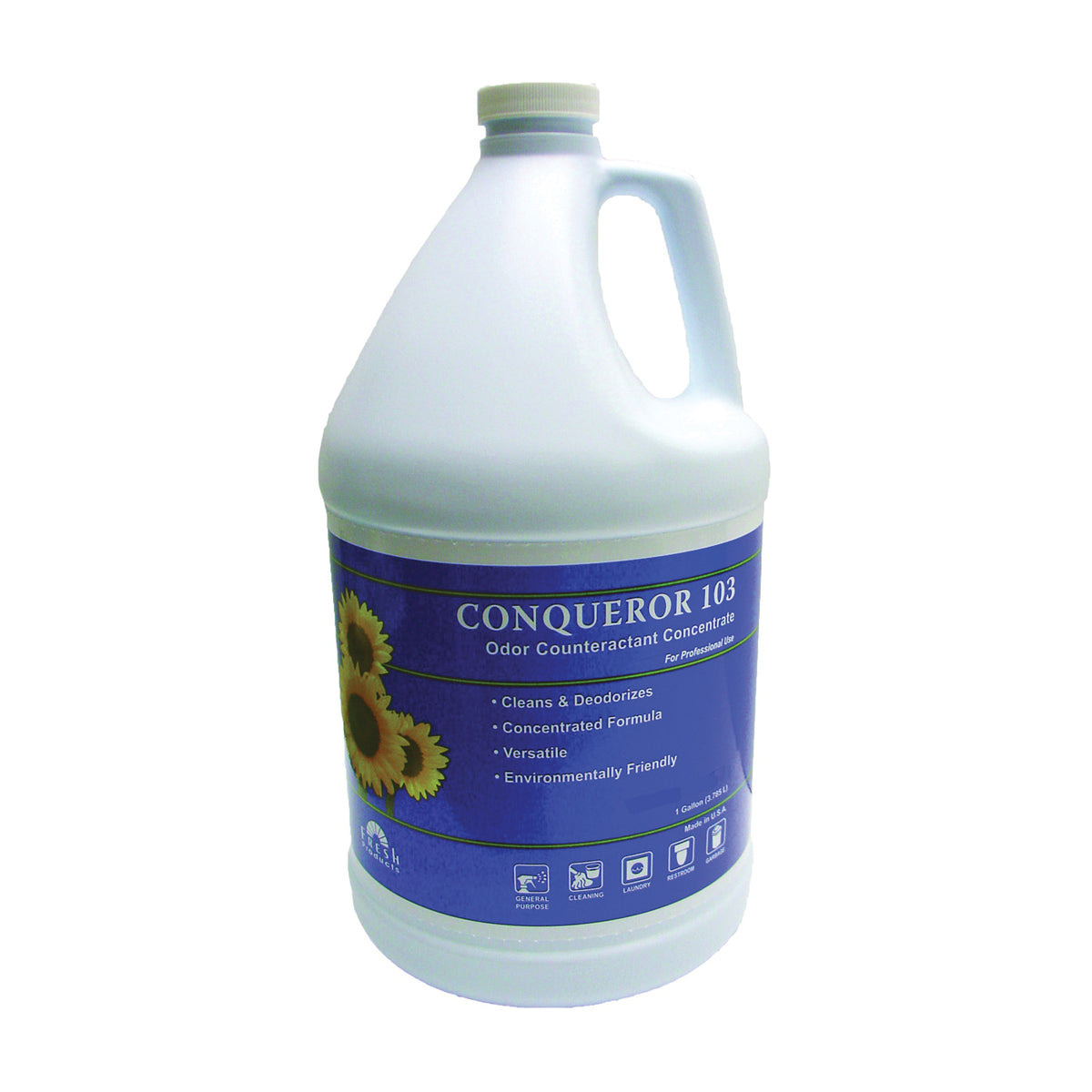 FRESH PRODUCTS 103G-F-22 Liquid Cleaner, 1 gal Bottle