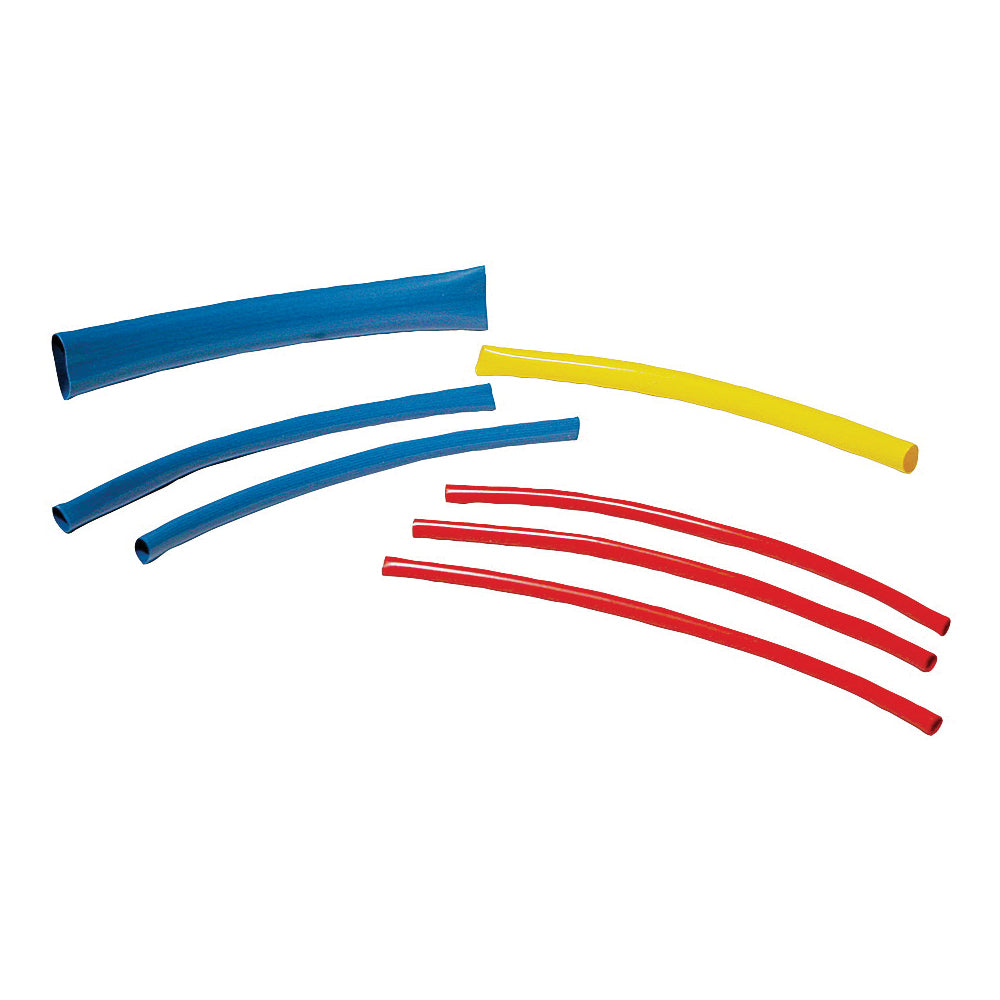 CALTERM 73438 Heat Shrink Tubing, 1/4 to 1/2 in Dia, 6 to 13 m L, PVC, Clear