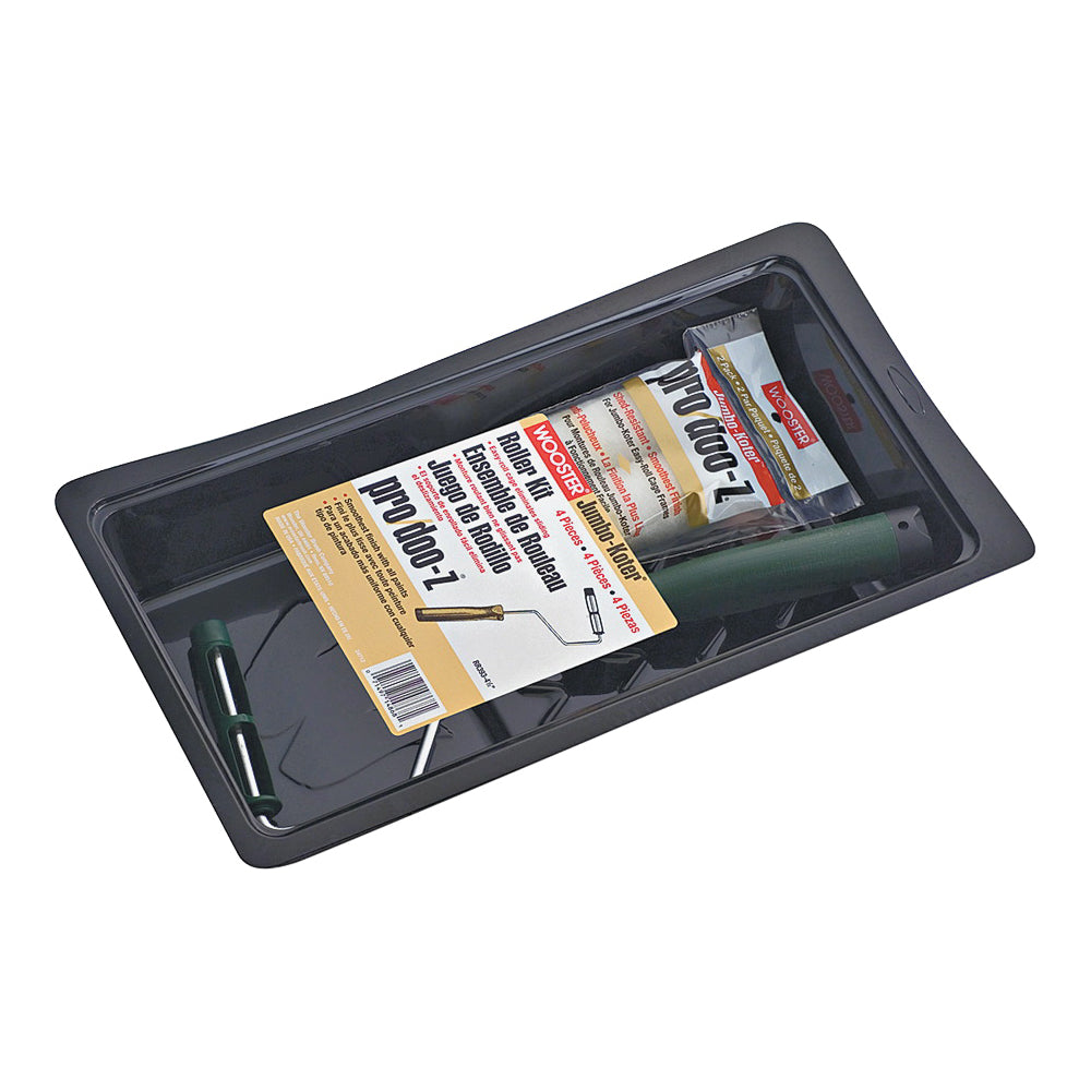 WOOSTER RR393-4.5 Cover and Tray Kit, Plastic