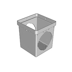 NDS 0909SD2 Catch Basin, 10.1 in L, 9.4 in W, PVC, Black