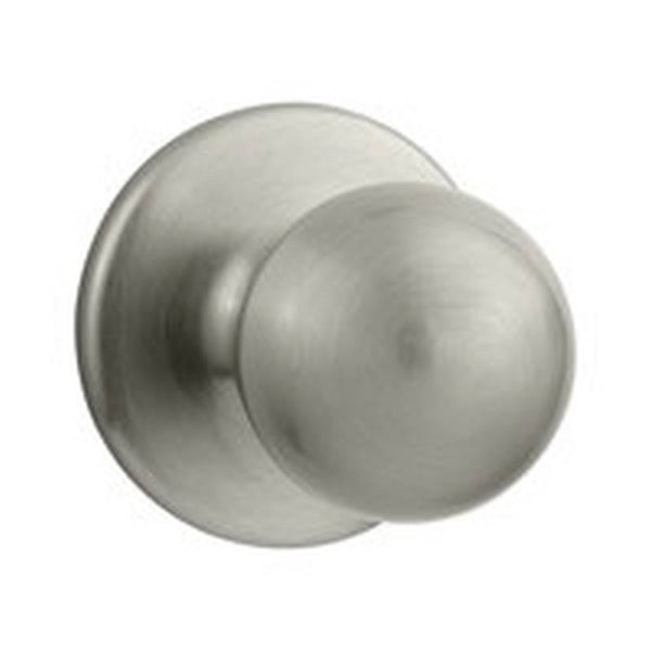 Kwikset 200P15ALRCS Door Knob, Antique Nickel, 1-3/8 to 1-3/4 in Thick Door, 2-1/4 in Strike