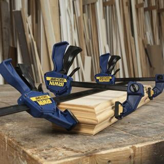 IRWIN QUICK-GRIP SL300 Series 506QCN Bar Clamp/Spreader, 300 lb, 6 in Max Opening Size, 3-1/4 in D Throat