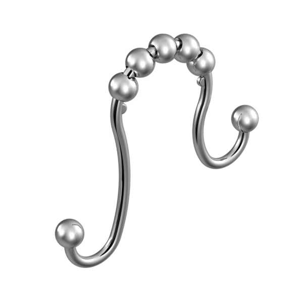 Moen SR2201CH Shower Curtain Ring, Steel, Chrome