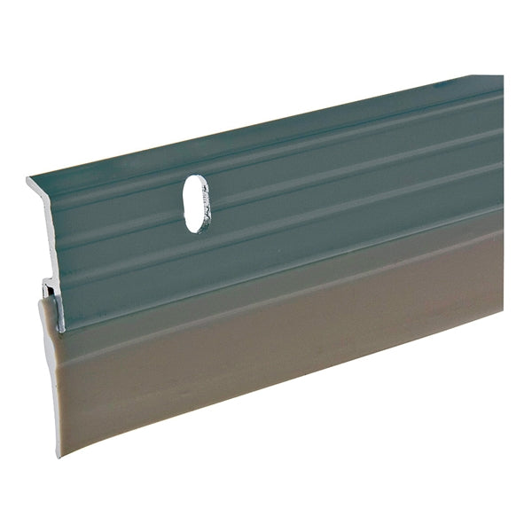 Frost King A82/36H Door Sweep, 36 in L, 2-3/8 in W, Aluminum Flange, Vinyl Insert
