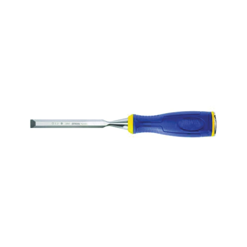 IRWIN 1768774 Construction Chisel, 1/2 in Tip, 4-1/8 in OAL, HCS Blade, Ergonomic Handle