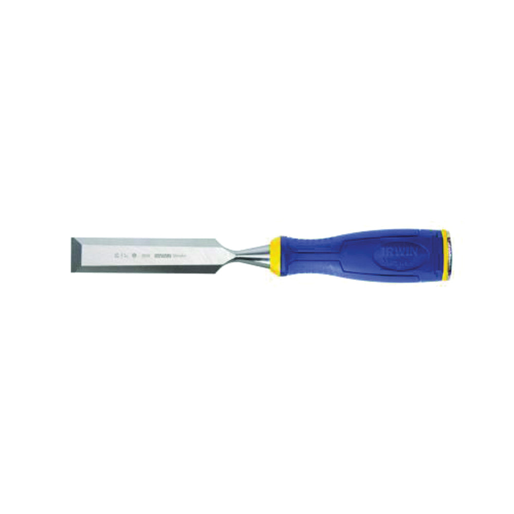 IRWIN 1768777 Construction Chisel, 1 in Tip, 4-1/4 in OAL, HCS Blade, Ergonomic Handle