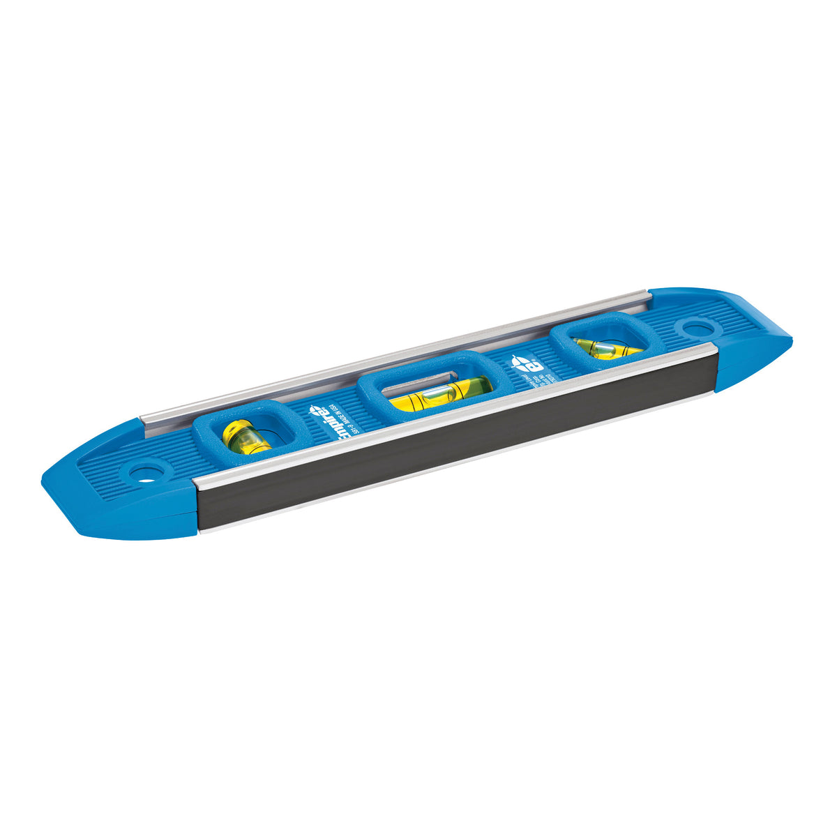Empire 581-9 Magnetic Torpedo Level, 9 in L, 3-Vial, Magnetic, Aluminum, Blue
