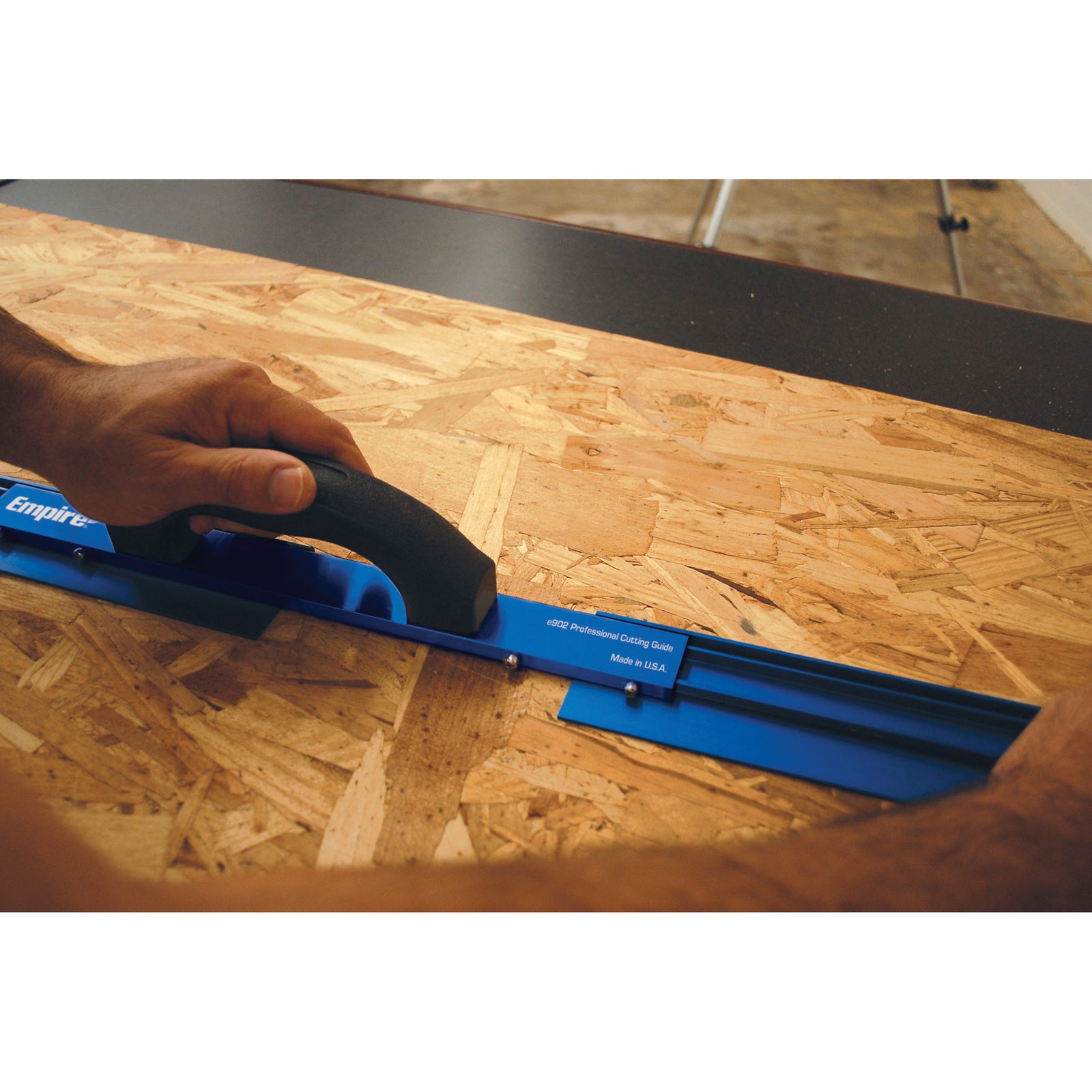 Empire E902 Cutting Guide, 98 in L, 2-1/2 in W, Aluminum
