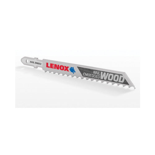 Lenox 1991406 Jig Saw Blade, 3/8 in W, 4 in L, 6 TPI