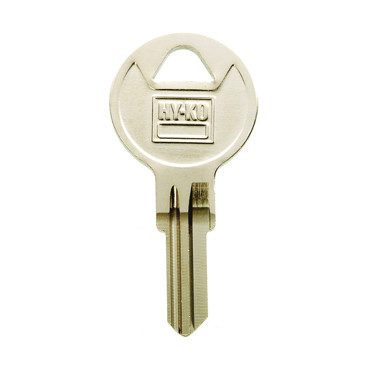 HY-KO 11010WTP1 Key Blank, Brass, Nickel, For: Wright Cabinet, House Locks and Padlocks