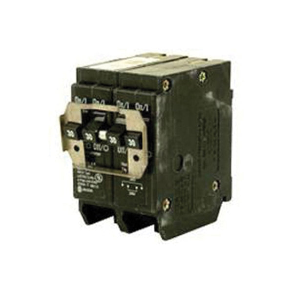 Cutler-Hammer BQ220230 Circuit Breaker with Rejection Tab, Quad, Type BQ, 20/30 A, 4 -Pole, 120/240 V