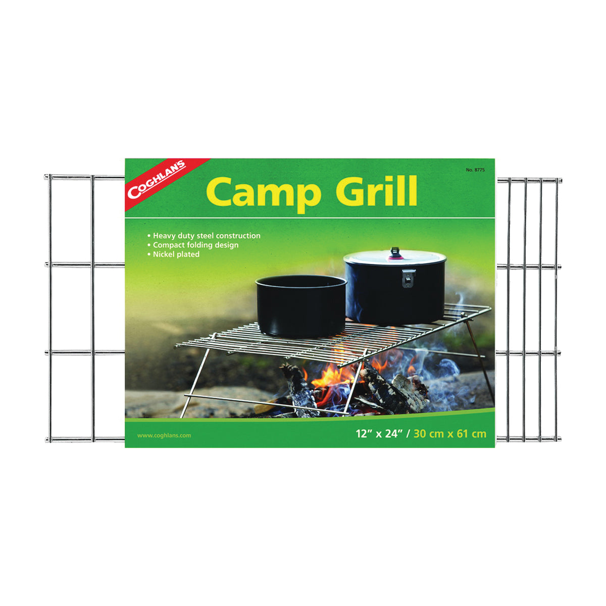 COGHLAN'S 8775 Camp Grill, Steel