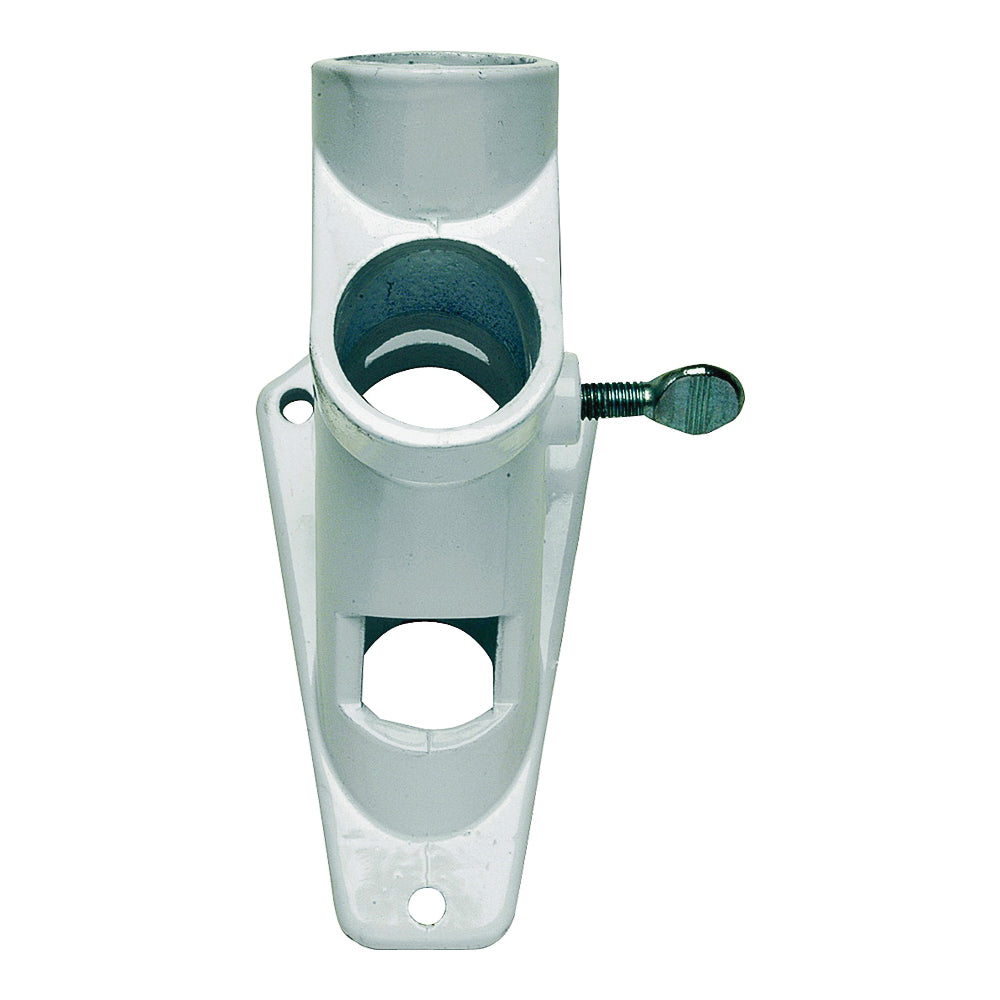 Valley Forge 60752 Flag Pole Bracket, Aluminum, White