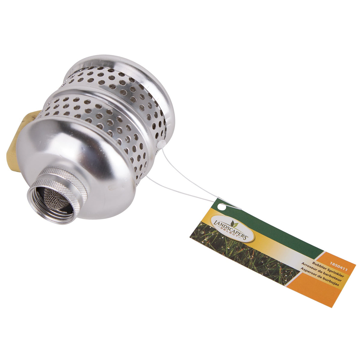 Landscapers Select BS-1 Bubbler Sprinkler, Aluminum, Silver