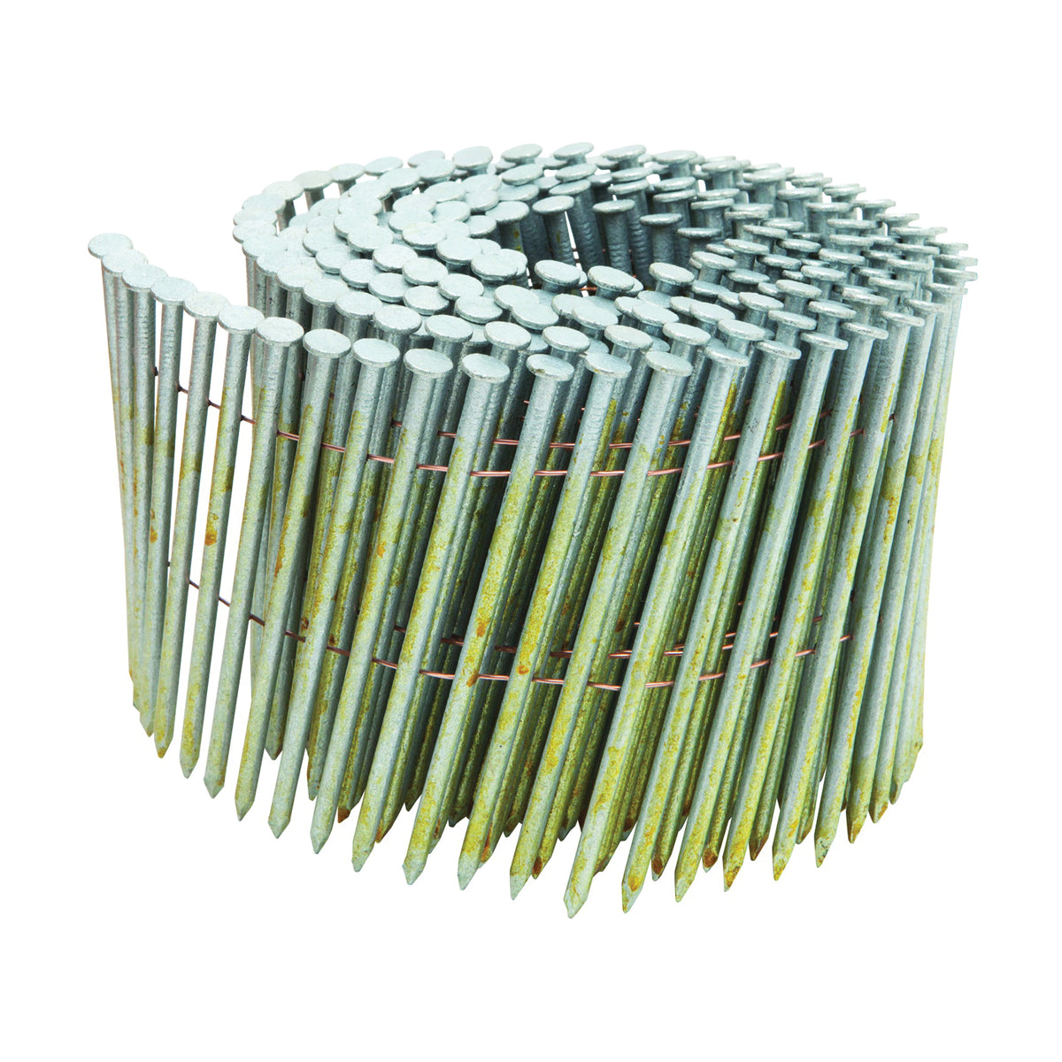Bostitch C16P131DG Framing Nail, 3-1/2 in L, 10-1/4 in Gauge, Steel, Thickcoat, Round Head, Smooth Shank