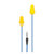 Plugfones Guardian PG-UY Earphones, 23/26 dB SPL, Blue/Yellow