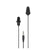 Plugfones Guardian PG-BB Earphones, 23/26 dB SPL, Black