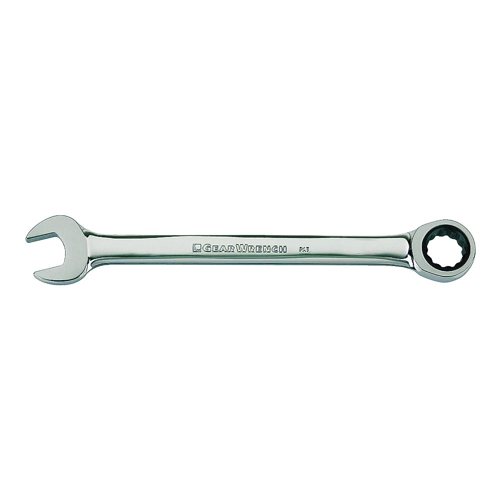 GearWrench 9012D Combination Wrench, SAE, 3/8 in Head, 6-1/4 in L, 12-Point, Steel, Chrome, Standard Handle
