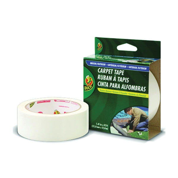 Duck 392907 Carpet Tape, 42 ft L, 1.41 in W