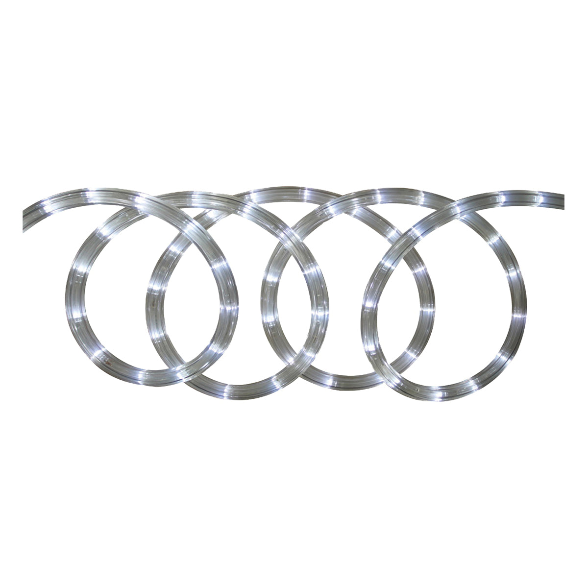 Hometown Holidays U09Y562A Rope Light, 18 ft L, 120 V, 140-Lamp, White Light, LED Lamp