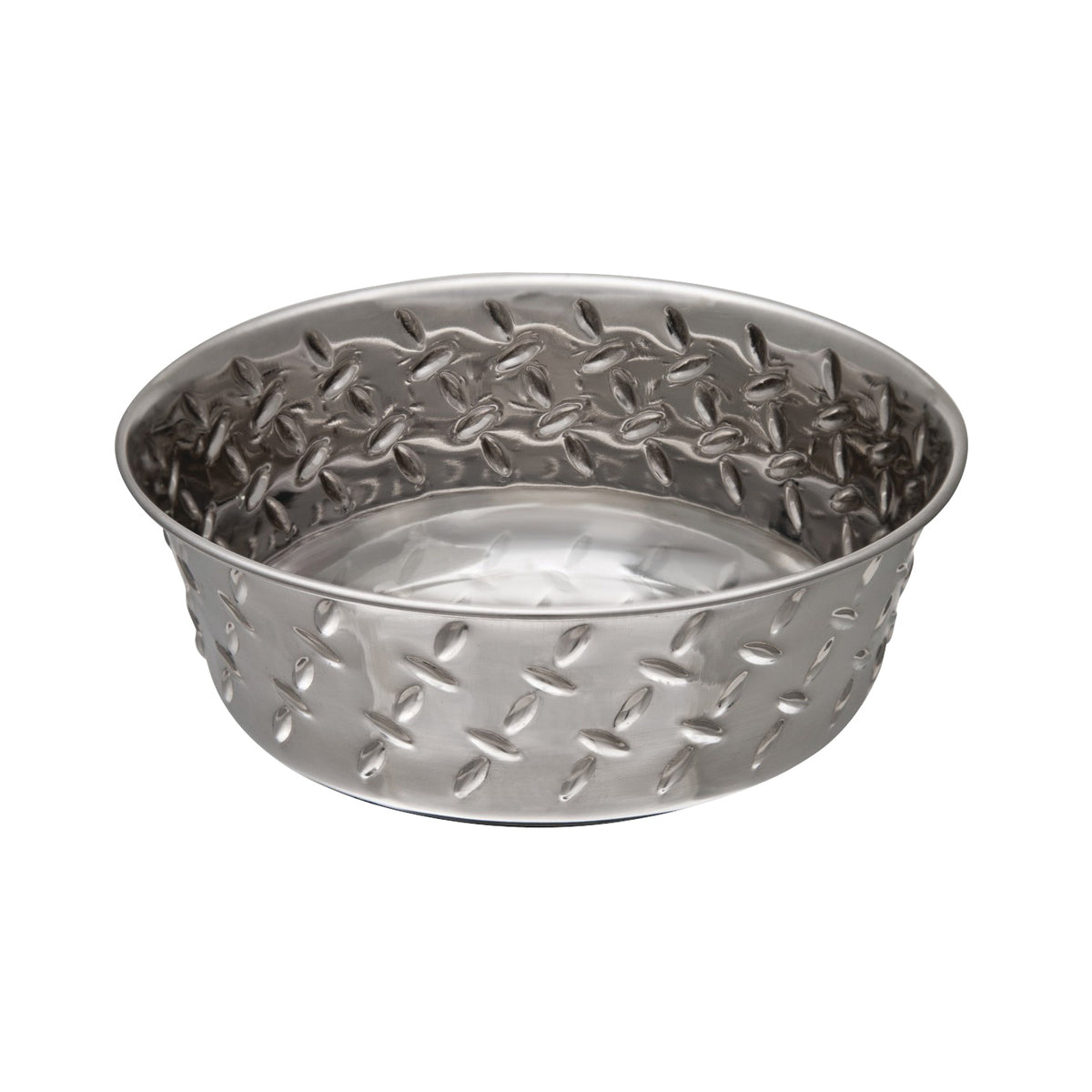 Loving Pets 7254 Pet Feeding Dish, S, 1 pt Volume, Stainless Steel, Silver