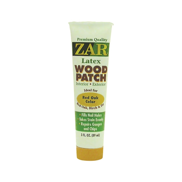 ZAR 31041 Wood Patch, Paste, Amine, Red Oak, 3 oz Tube