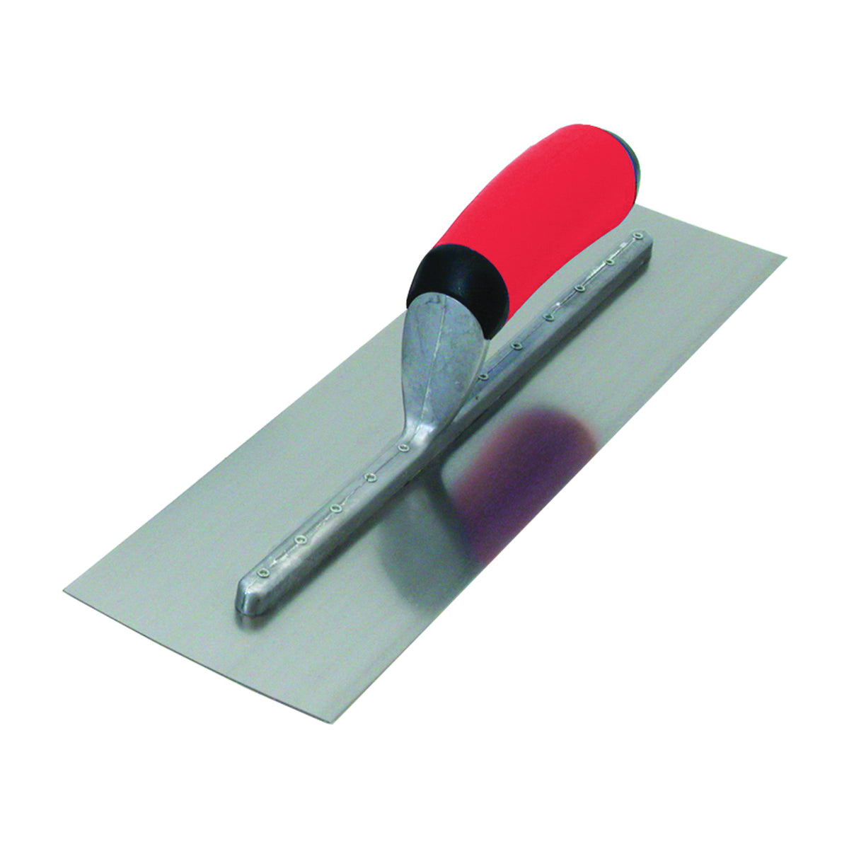 Marshalltown FT373R Finishing Trowel, 14 in L Blade, 4 in W Blade, Steel Blade, Comfort Grip, Curved Handle