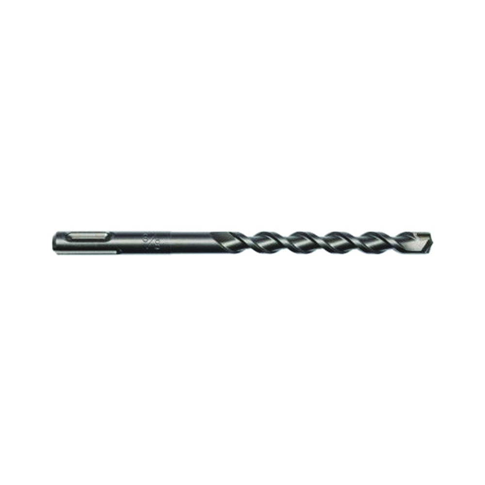 IRWIN 322024 Hammer Drill Bit, 3/8 in Dia, 6 in OAL, Twist Flute, 1-Flute, 2 in Dia Shank, SDS Plus Shank