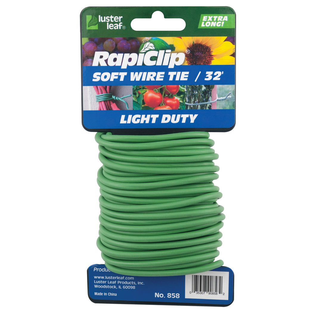 luster leaf 858 Soft Wire Tie, 32 ft L, Green