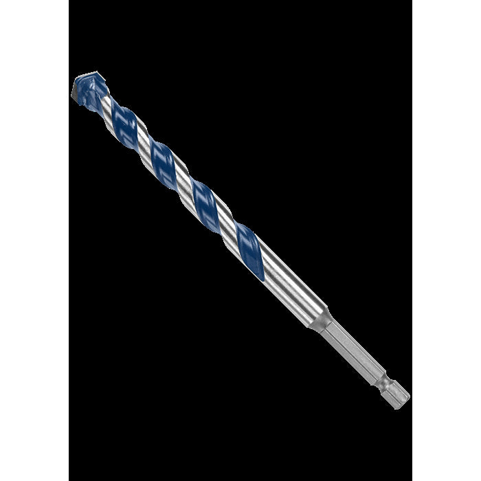 Bosch BlueGranite Turbo HCBG15T Hammer Drill Bit, 7/16 in Dia, 6 in OAL, Milled Flute, 2-Flute, 5/16 in Dia Shank