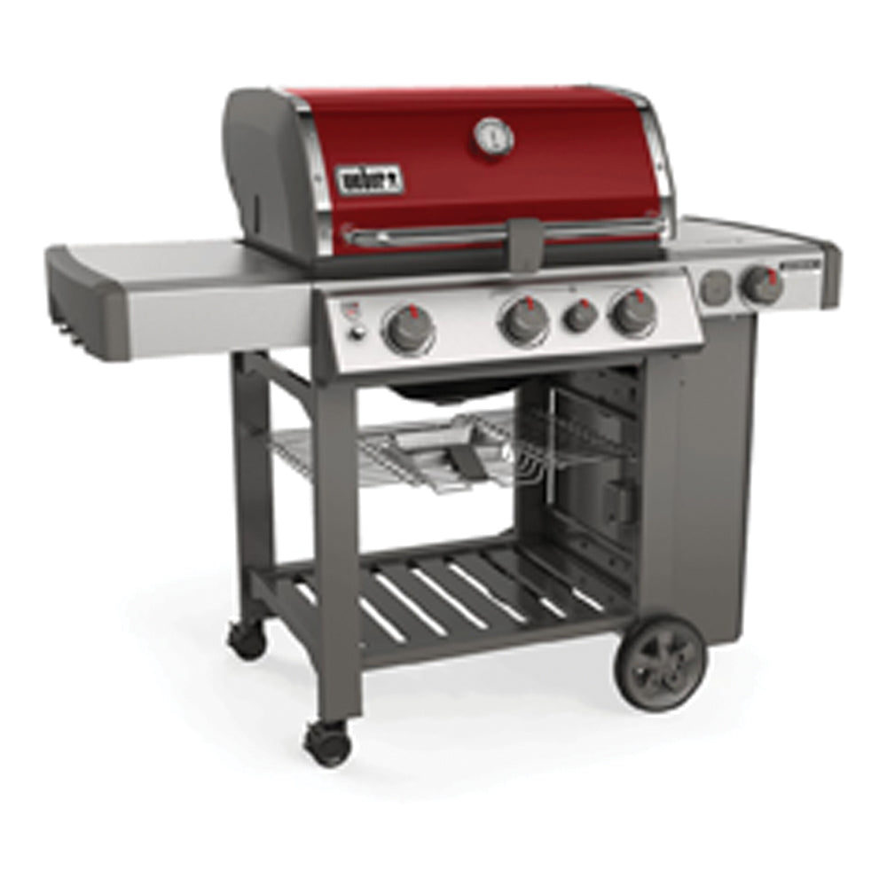 Weber Genesis II SE-330 Series 61032201 Gas Grill, 39,000 Btu/hr BTU, Liquid Propane, 3 -Burner, Crimson