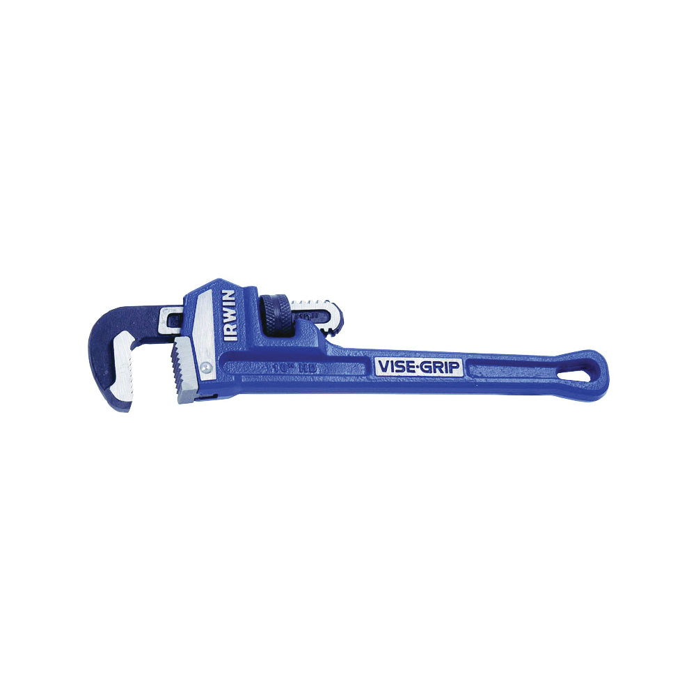 IRWIN 274101 Pipe Wrench, 1-1/2 in Jaw, 10 in L, Iron, I-Beam Handle