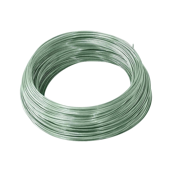 HILLMAN 50137 Utility Wire, 250 ft L, 24 Gauge, Galvanized Steel