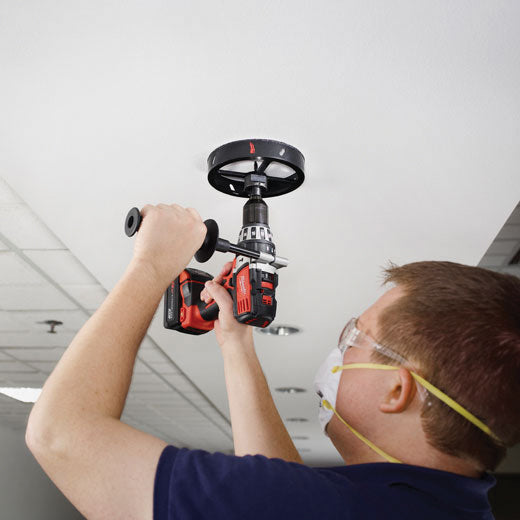 Milwaukee 49-56-0300 Hole Saw, 4-3/8 in Dia, 1 in D Cutting, 5/8-18 Arbor, Carbide Cutting Edge