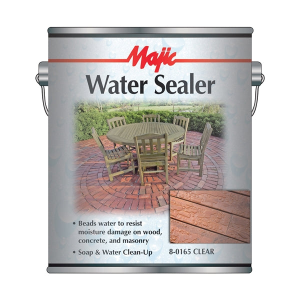 Majic Paints 8-0165-1 Water Sealer, Clear, 1 gal, Can