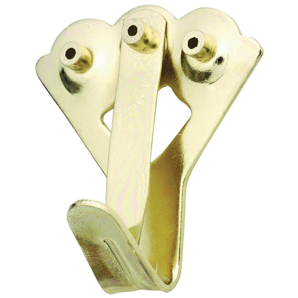 OOK 53102 Tremor Hanger, 75 lb, Steel, Brass, Gold