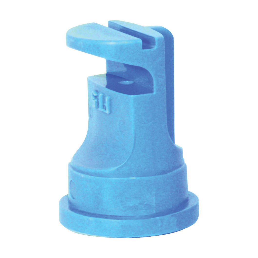 GREEN LEAF FT 5.0 6PK Flood Nozzle, Polyoxymethylene, Blue, For: Y8253051 Series Round Cap, Lechler Spray Tip