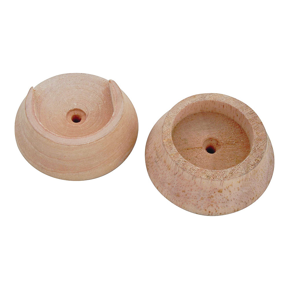 ProSource CL-P01-PS Closet Pole Socket, Wood