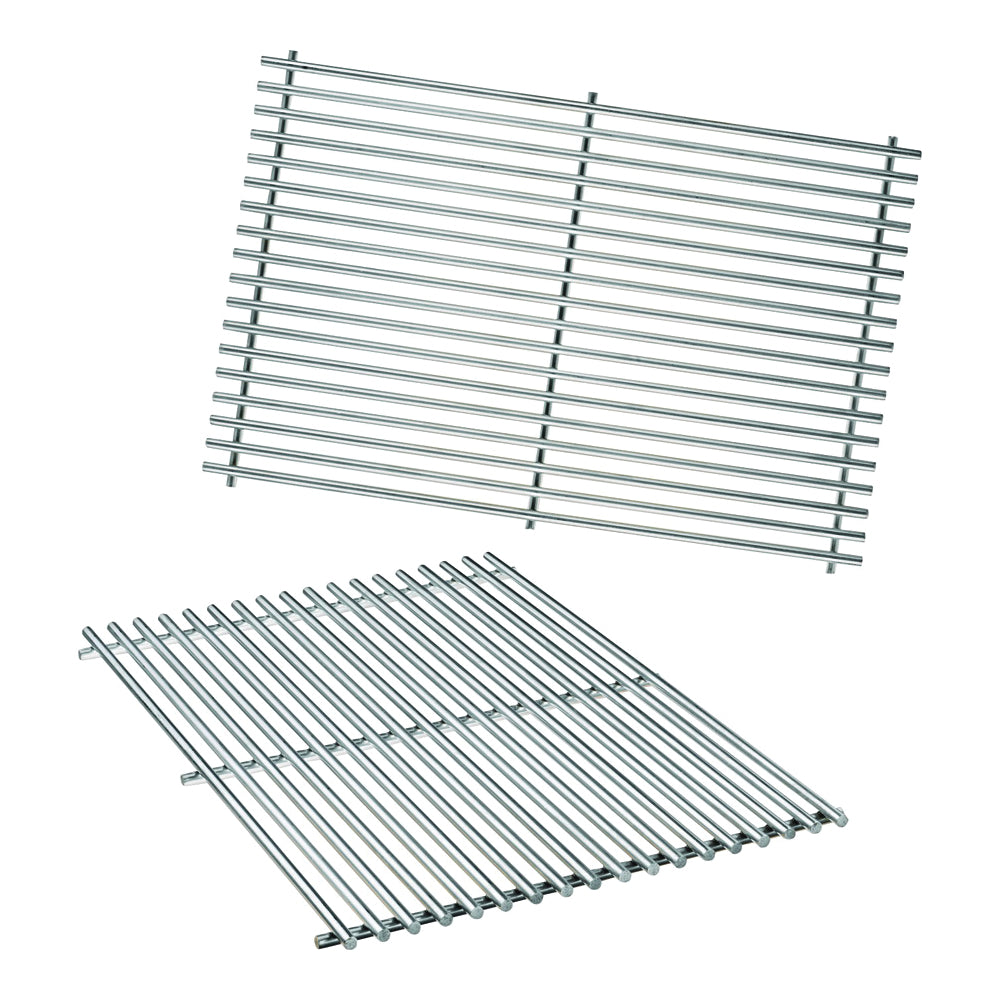 Weber 7528 Cooking Grate, 19-1/2 in L, 12.9 in W, Stainless Steel