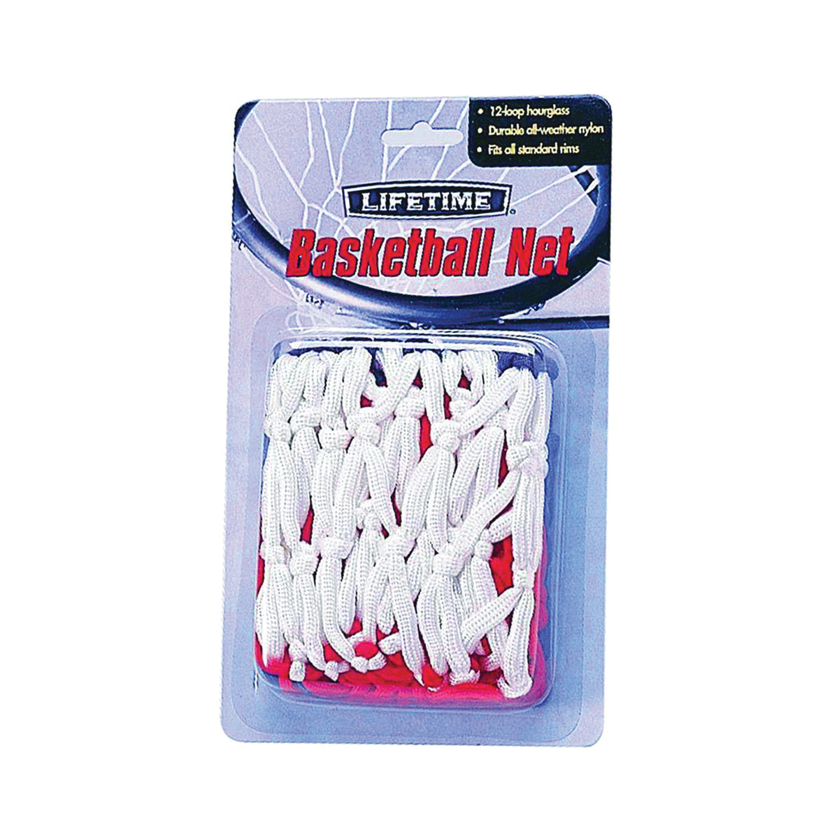 Lifetime Products 0776 Basketball Net, Nylon, Blue/Red/White