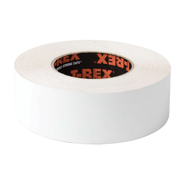 T-Rex 241534 Duct Tape, 30 yd L, 1.88 in W, White