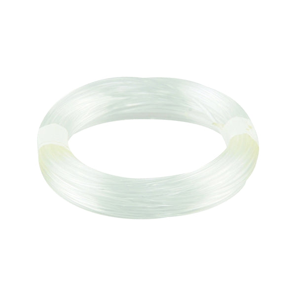 OOK 50103 Picture Hanging Wire, 15 ft L, Nylon, Clear, 30 lb