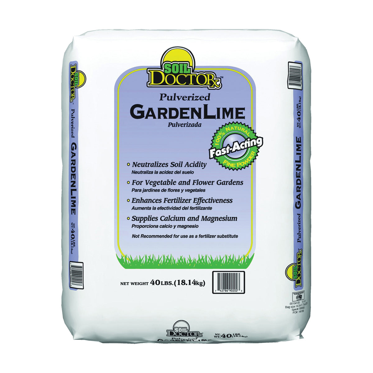 Oldcastle 50051550 Garden Lime, 40 lb Bag