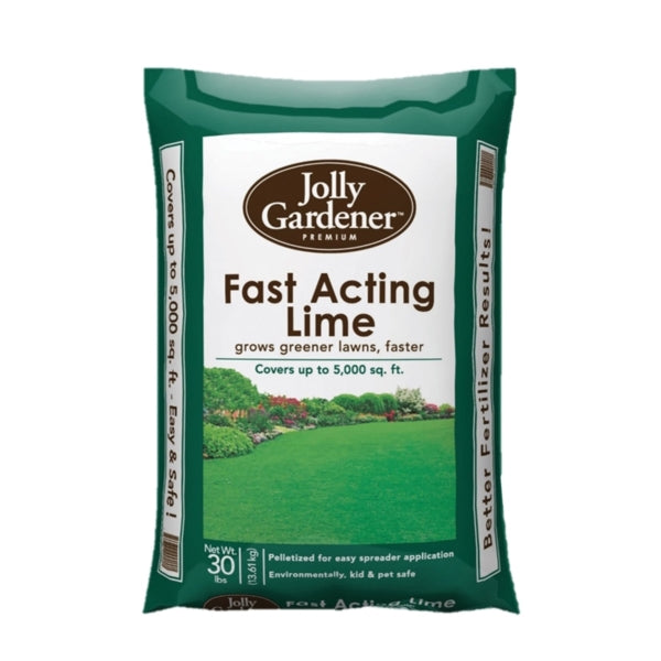 Jolly Gardener 54055018 Fast Acting Lime, 30 lb Bag